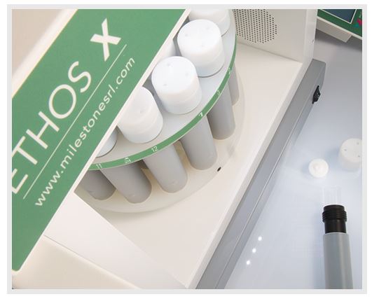 Microgolf systeem extractie milestone extractie van geurstoffen en smaakstoffen
