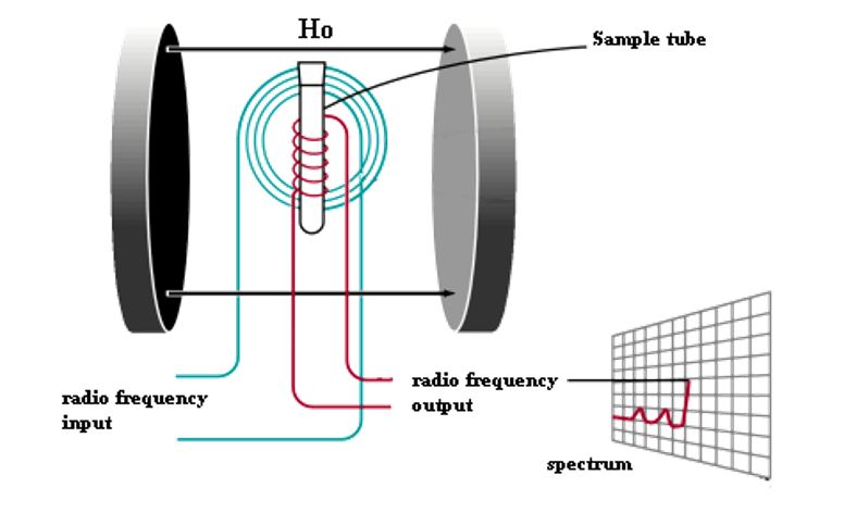 Basis principe NMR spectrometer