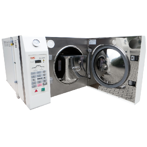 sterilisator, 16 liter, 24 liter, 40 liter, vacuümpomp, sterilisatieprogramma's, microprocessor, Bowie-Dick test, vloeistoffen programma, prionen programma, voortgangsindicator, interne watertank, oververhittingsbeveiliging, overdrukbeveiliging, druk