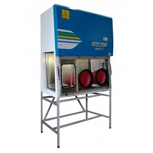 Overdrukisolator, productbescherming, ongevaarlijke geneesmiddelen, HEPA/ULPA-filtratie, unidirectionele luchtstroom, steriliteitstesten, Faster GloveFAST Clean.